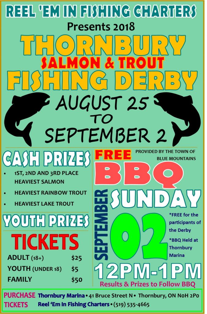 Thornbury Fishing Derby REEL 'EM IN